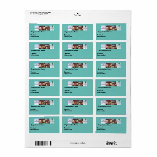 住所 シール (フルシート)