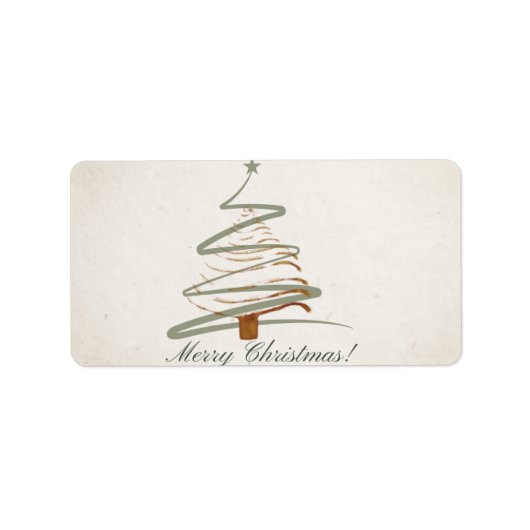 住所 シール (正面)