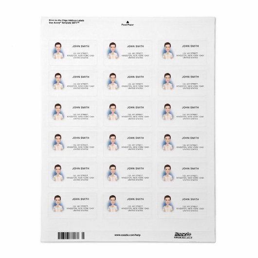 住所 シール (フルシート)