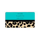 住所 シール (正面)