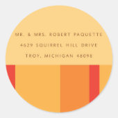 住所 シール (正面)