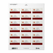 住所 シール (フルシート)