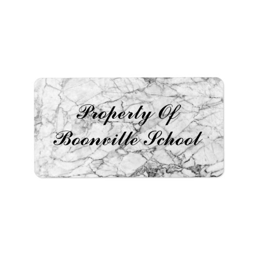 住所 シール (正面)