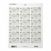 住所 シール (フルシート)