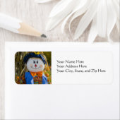 住所 シール：かかし ラベル (インサイチュ)