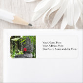 住所 シール：バリの背丈 ラベル (インサイチュ)