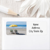 住所 シール**ビーチ** ラベル (インサイチュ)