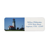 住所 シール- – 灯台 ラベル (正面)
