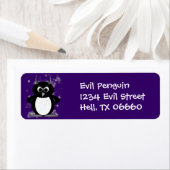 住所 シール- Evil Penguin ラベル (インサイチュ)
