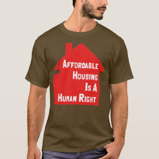 住手頃宅は人権だ Tシャツ