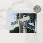 住民のビーチ ノートカード (正面/裏面インサイチュ)