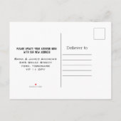 住素朴所の変更を引っ越したバーン·チムニー 案内ポストカード (裏面)