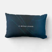 住職の10周年記念にパーソナライズ ランバークッション (裏面)