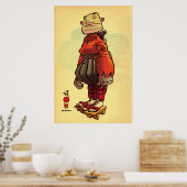 佐々木小次郎 ポスター (キッチン)