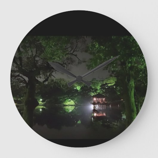 佐々木綾愛フィレンツェきみのじかん展 ラージ壁時計 (正面)