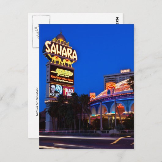 佐原への最後の電話 ポストカード (正面/裏面)