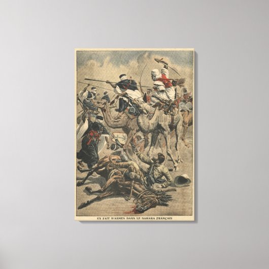 佐原フランスのの軍隊 キャンバスプリント (正面)