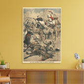 佐原フランスのの軍隊 キャンバスプリント (インサイチュ (リビング))