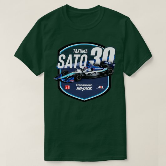 佐藤琢磨2019ロードコース Tシャツ (デザイン正面)