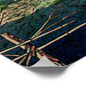 佐賀の竹林 藤島武二 ポスター (角)