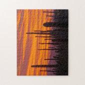 佐賀呂日没佐賀呂国立公園 ジグソーパズル (縦)