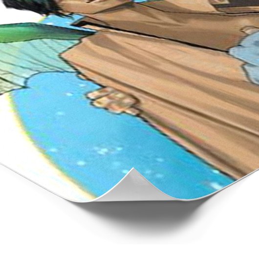 佐賀漫画 ポスター (角)