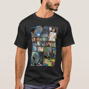 佐賀画像漫画パネルデザインクラシック Tシャツ