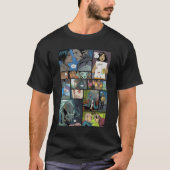佐賀画像漫画パネルデザインクラシック Tシャツ (正面)