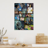 佐賀画像漫画パネルデザイン ポスター (キッチン)