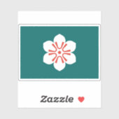 佐賀県国旗 シール (シート)