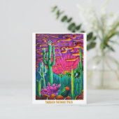 佐賀良国立公園旅行芸術はがき ポストカード (スタンド正面)