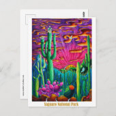 佐賀良国立公園旅行芸術はがき ポストカード (正面/裏面)