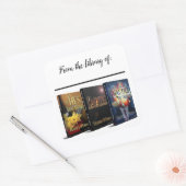 佐賀蔵書票 スクエアシール (封筒)