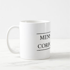 佐野伍長のメンス・サナ – 彼の健康な心 コーヒーマグカップ