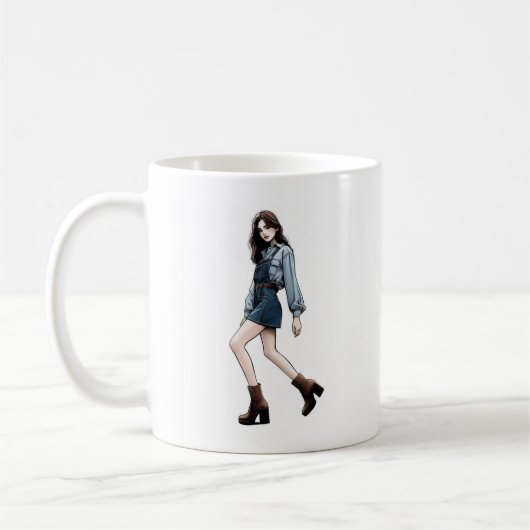 佐野 麗奈 (sano rena コーヒーマグカップ (左)