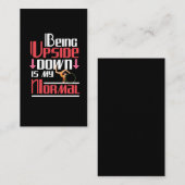 体おもしろい操引用文体操タンブルアスリート 名刺 (正面/裏面)