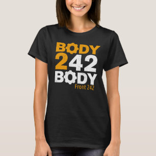 体から体フロント242 Tシャツ
