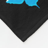 体かわいらし操が好きパーソナライズされただ フリースブランケット (角)