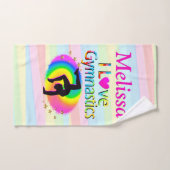 体かわいらし操浴用タオルが好き ハンドタオル (ハンドタオル)