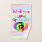 体かわいらし操浴用タオルが好き ハンドタオル (ハンドタオル)