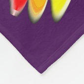 体かわいらし操用毛パーソナライズされた布 フリースブランケット (角)