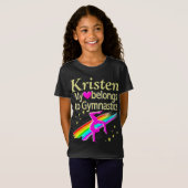 体かわいらし操Tシャパーソナライズされたツを好む Tシャツ (正面フル)