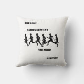 体が心を叶え信じる クッション (裏面)