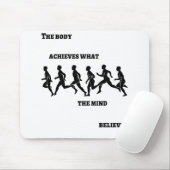 体が心を叶え信じる マウスパッド (マウス)