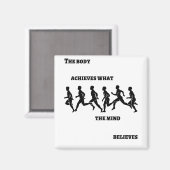 体が心を叶え信じる マグネット (正面/裏面)