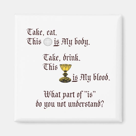 体と血液 マグネット (正面)