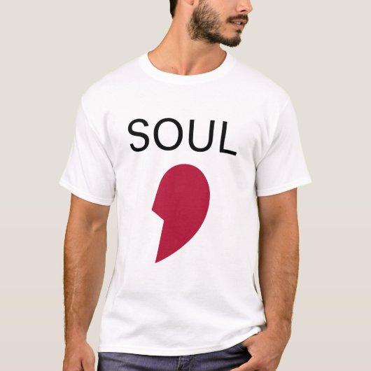 体と魂 Tシャツ (正面)