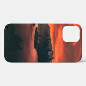 体のゴールデンアワーの山近くの水 Case-Mate iPhoneケース (裏面 (横))