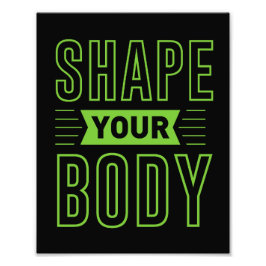 体の形状 フォトプリント