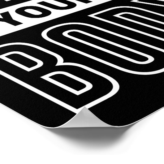 体の形状 ポスター (角)